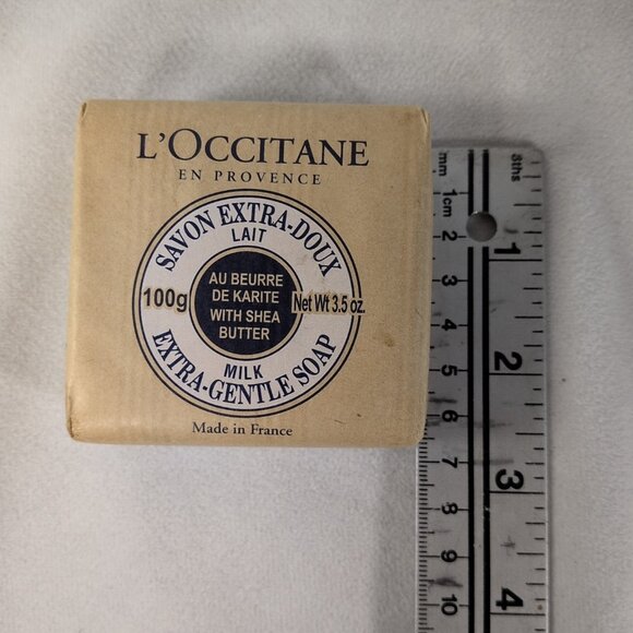 L'Occitane France Shea Milk Butter Extra Gentle Soap Milk 3.5 oz New & Sealed - Picture 7 of 9